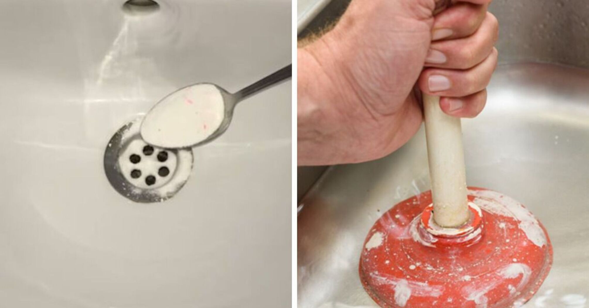 Как очистить сток забивавшейся ванны и раковины
