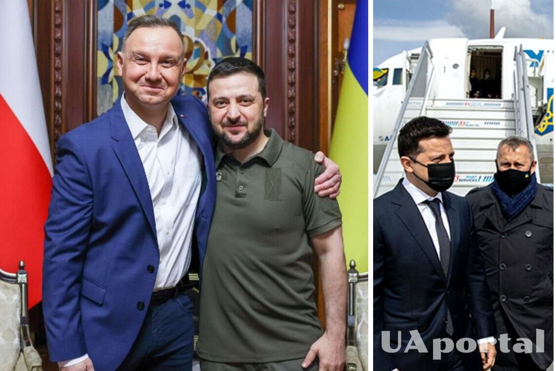 Zelenskyy's first official visit during the war: Duda announces the transfer of aircraft to Ukraine (all details)
