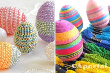 Текстурні та яскраві: як зробити крашанки на Великдень за допомогою кольорових ниток