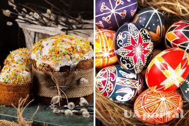 Is it possible to throw away the shell from the consecrated eggs and the crumbs from the paska