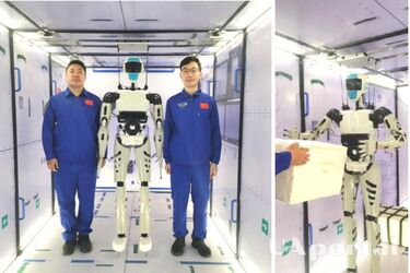 Китайские ученые разработали человекоподобного робота Taikobot, для обслуживания космических станций