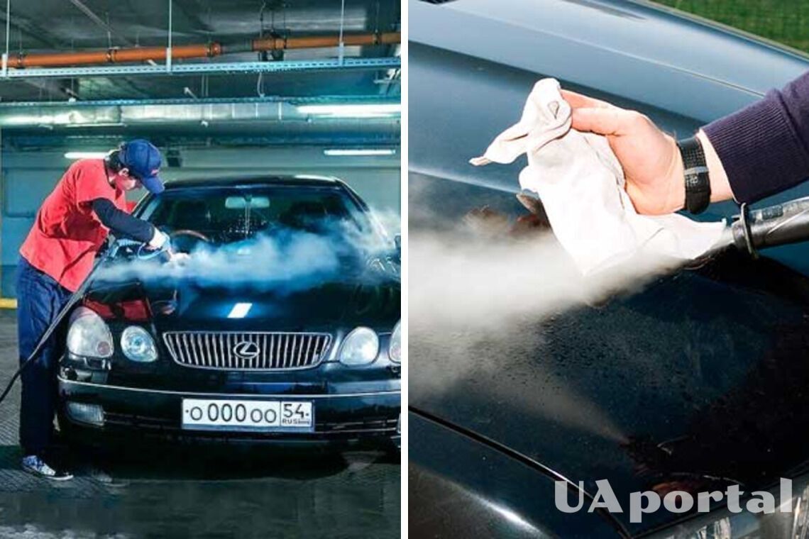What is a steam car wash: advantages and disadvantages