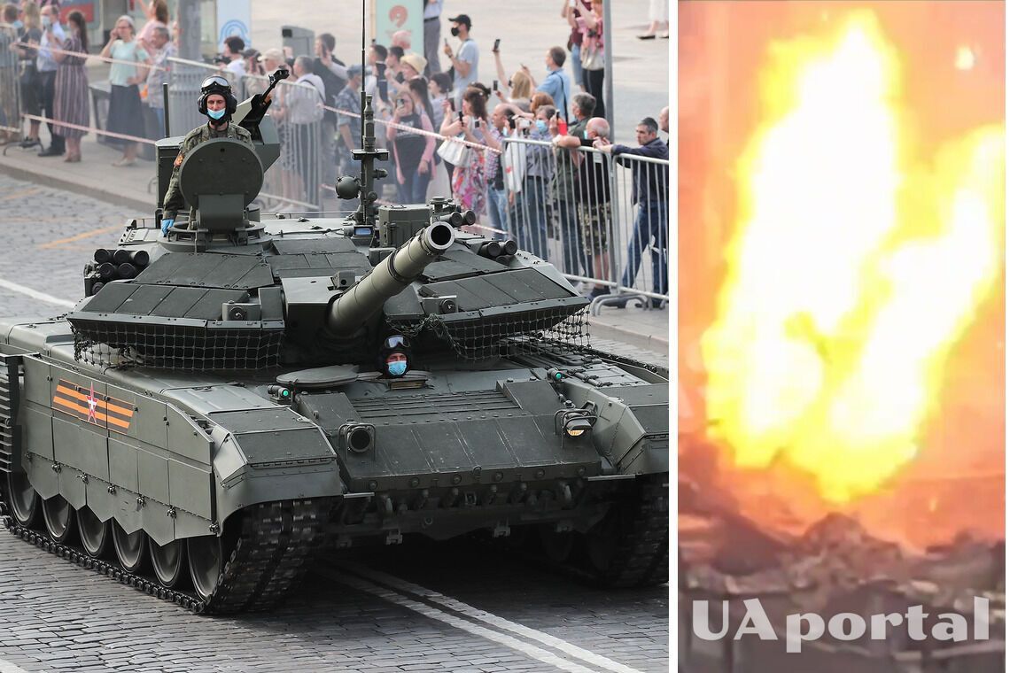 Ukrainian Armed Forces destroy Russian T-90M 'Proryv' tank in Bakhmut