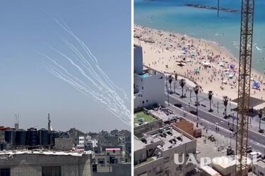 Палестинські бойовики запустили ракети Ізраїлем