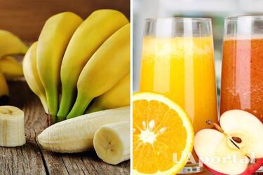 Фруктовий сік та банани: шість, здавалося б, звичайних продуктів, які містять алкоголь