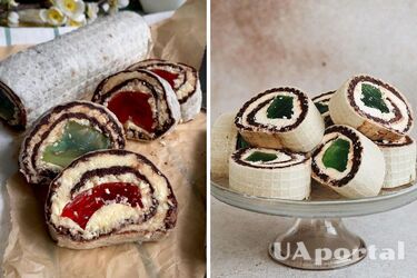 Бюджетно та швидко: рецепт вафельного рулету з желе та кокосовим кремом