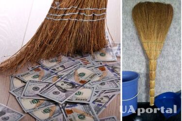 Почему веник нужно ставить вверх ногами