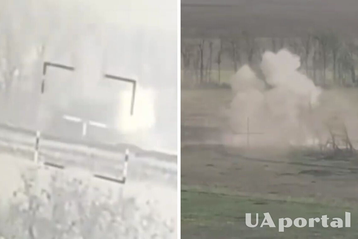 Ukrainian Armed Forces hit occupants' tank with Stugna ATGM