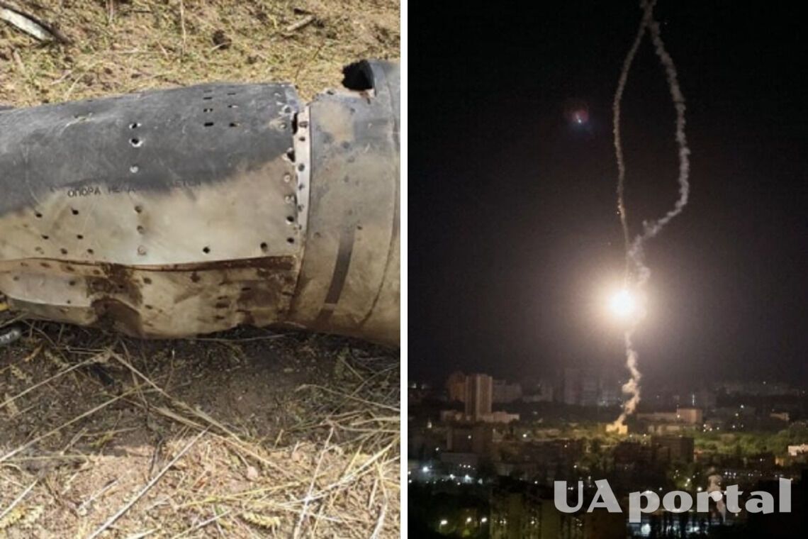 During the attack on Kyiv, air defence forces shot down 6 Kinzhals, 9 Kalibr and 6 Shaheds: debris fell on the zoo, cars were damaged (details)