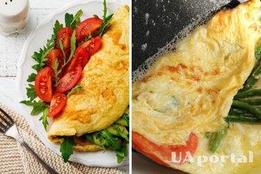 Like in a restaurant: the secret to making a fluffy omelet