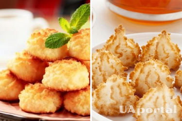 Десерт из трех ингредиентов: рецепт кокосового печенья