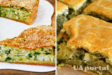 Простий пиріг за півгодини: рецепт заливного пирога з капустою