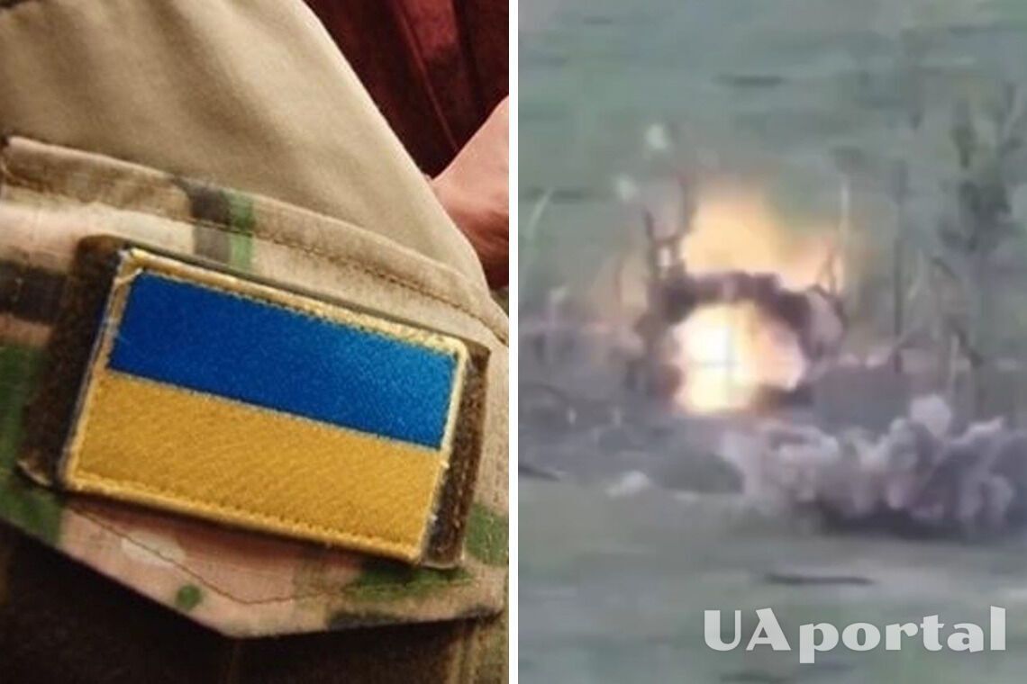 Ukrainian Armed Forces destroy occupants' infantry fighting vehicle in landing (video)