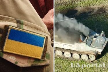 Українські десантники ліквідували ворожі БМП на Донеччині (відео)