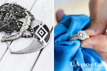 Як очистити прикраси зі срібла