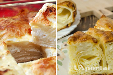 Запіканка для лінивих: рецепт болгарської баніци з лаваша і сиру