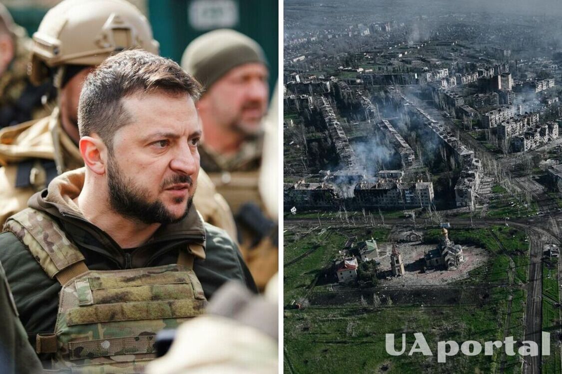 'Там руины и много мертвых российских оккупантов': Зеленский ответил, контролируют ли Бахмут ВСУ