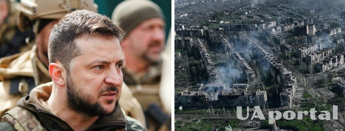 'Там руины и много мертвых российских оккупантов': Зеленский ответил, контролируют ли Бахмут ВСУ