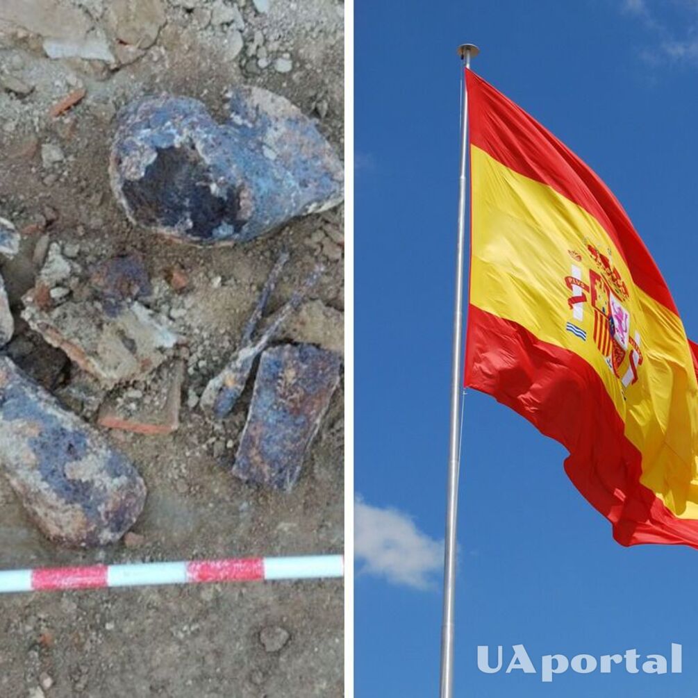 Complete armor of the 16th century discovered in Spain during excavations of a castle (photo)