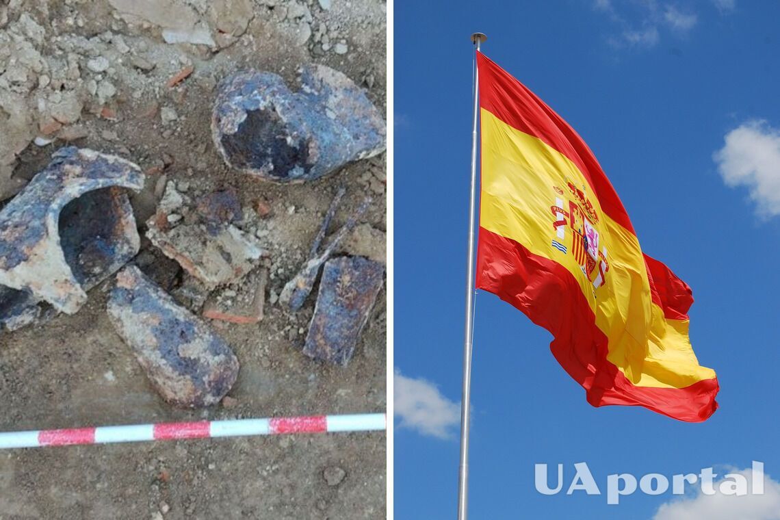 Complete armor of the 16th century discovered in Spain during excavations of a castle (photo)