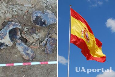 Complete armor of the 16th century discovered in Spain during excavations of a castle (photo)