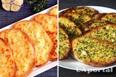 Закуска на скорую руку: рецепт гренок с чесноком и сыром