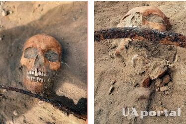 Vampire's grave found in 17th century cemetery in Poland: sickle blade fixed around neck 