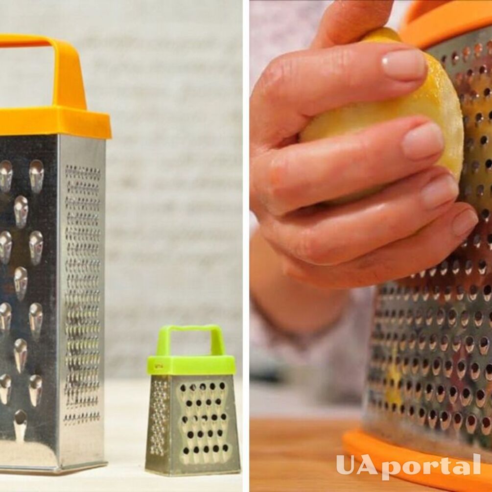 How to sharpen a grater in 5 minutes: easy ways