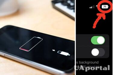 Как включить отображение процентов заряда аккумулятора iPhone