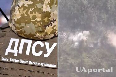 Пограничники направили несколько десятков мин по укрытию оккупантов под Бахмутом (видео)