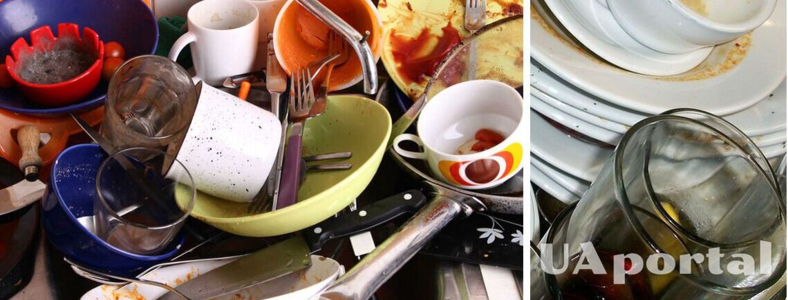 Мікроби та скандали: Чому посуд не можна залишати брудним на ніч