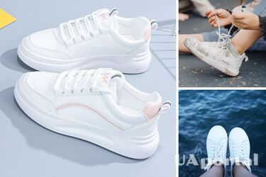 Ніколи так не робіть: чому не можна сушити біле взуття на сонці