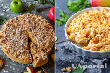 English classic: apple crumble recipe