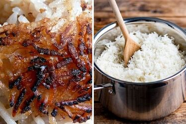 Как убрать запах пригоревшего риса