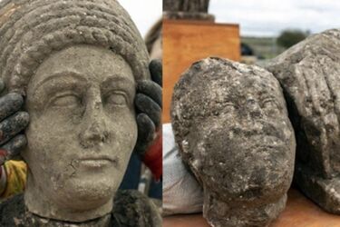 У Британії на місці руїн середньовічної церкви знайшли древньоримські скульптури: можливо залишки мавзолею