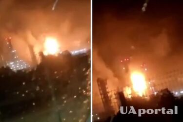 Пожар на Афипском НПЗ из-за атаки неизвестного дрона ночью 31 мая