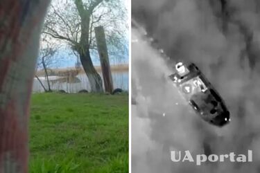 Украинские военные ССО сделали засаду на катер окупантов