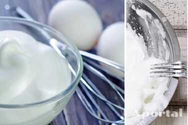 Как взбить яйца в пену без миксера и венчика