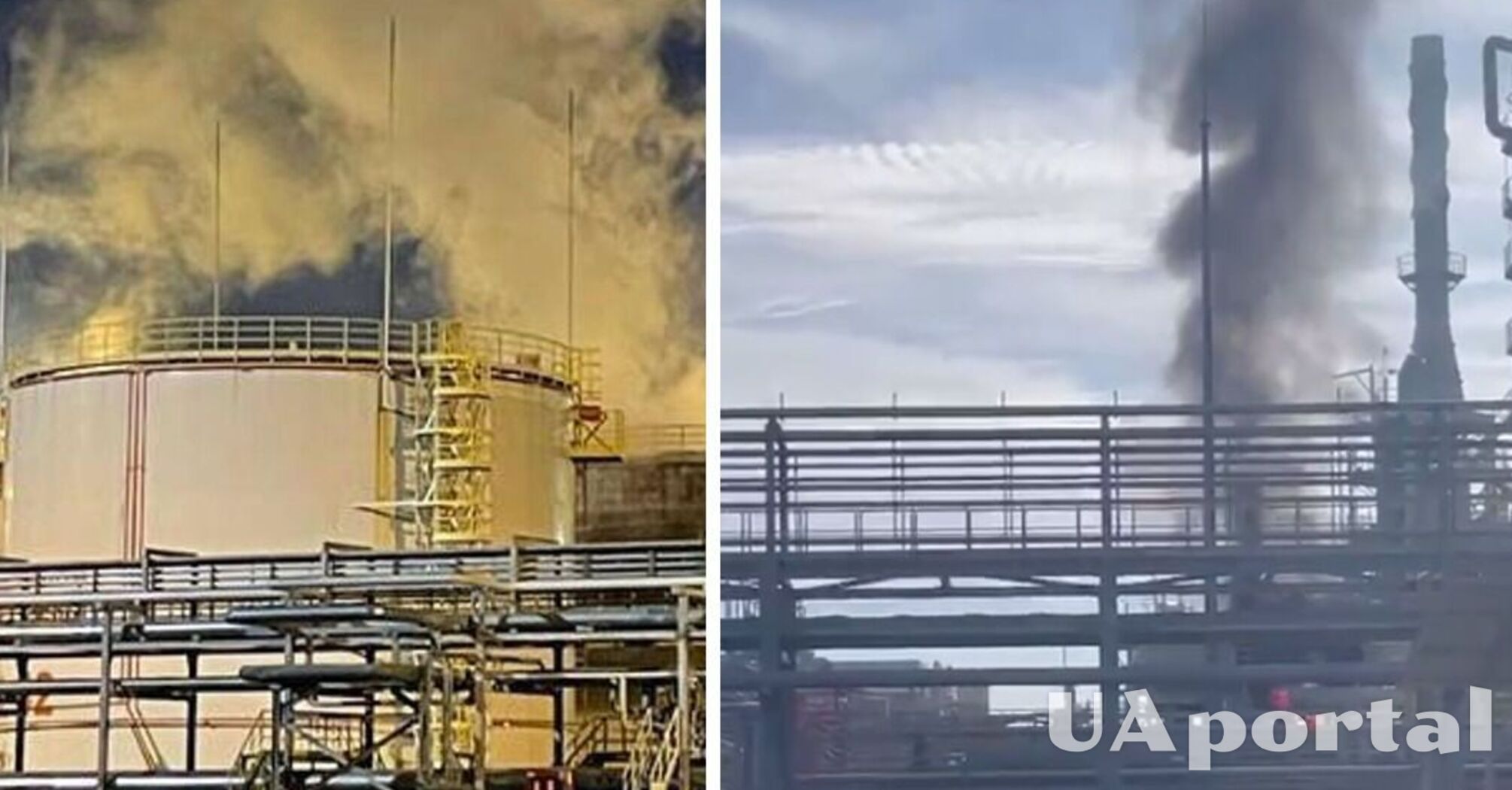 На россии повторно загорелся Ильский нефтеперерабатывающий завод: заявили об атаке дронов (видео)