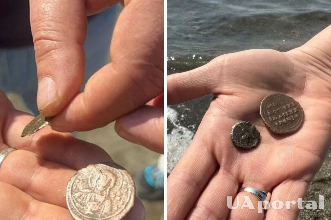 Vacationers find ancient coins depicting Jesus Christ at the bottom of a lake in Turkey (photo)