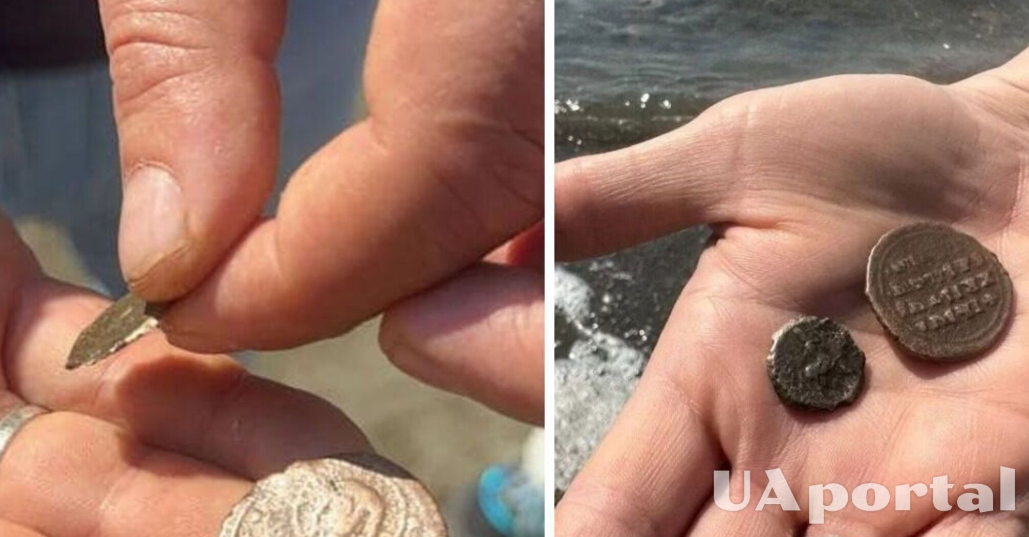 Отдыхающие обнаружили древние монеты с изображением Иисуса Христа на дне озера в Турции (фото)