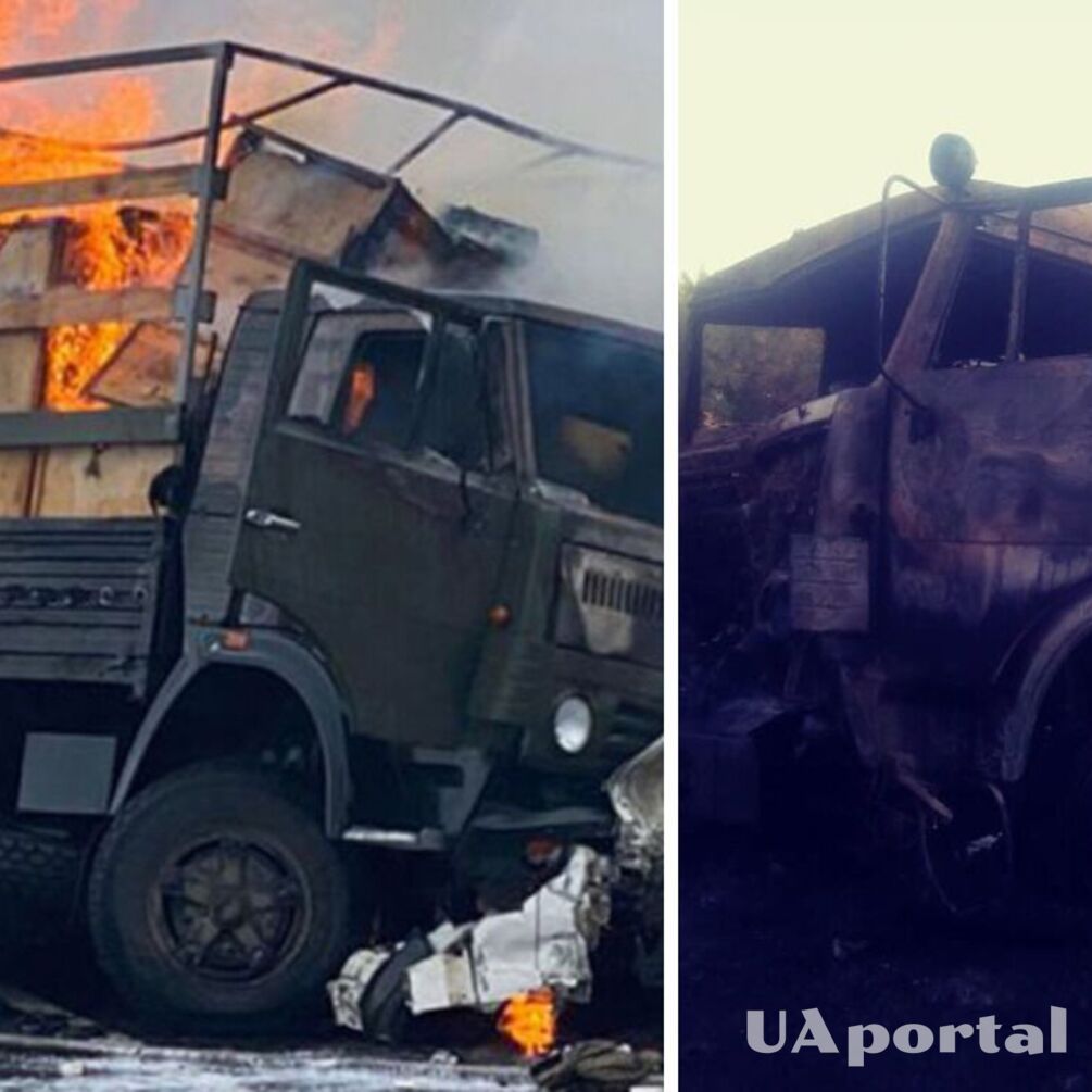 Січеславські десантники відправили на той світ вантажівку з окупантами (вибухове відео)