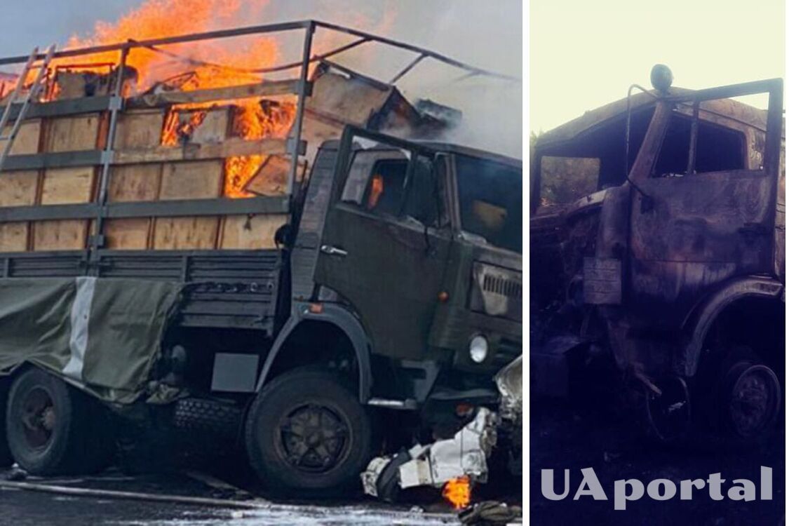 Сичеславские десантники отправили на тот свет грузовик с оккупантами (взрывное видео)