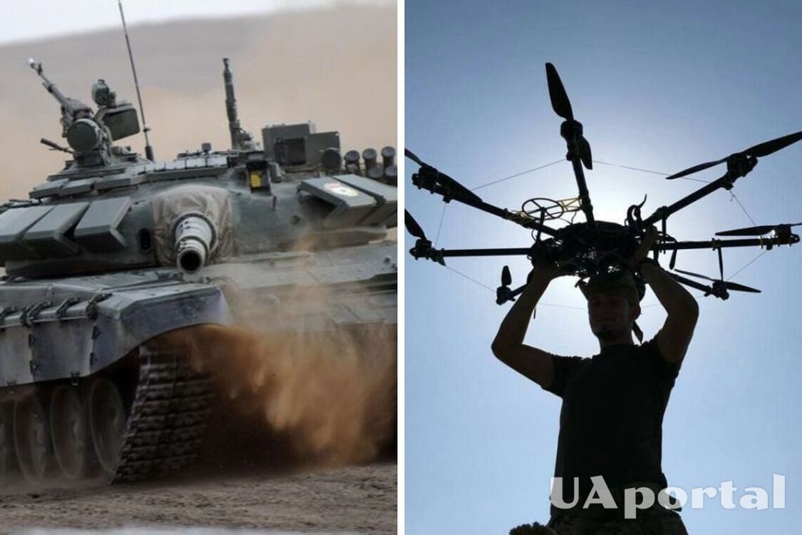 Ukrainian Armed Forces use R18 octocopter to destroy Russian T-72B worth almost $2 million (video)