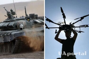 Бійці ЗСУ з октокоптера R18 мінуснули російський Т-72Б вартістю майже $2 млн (відео)