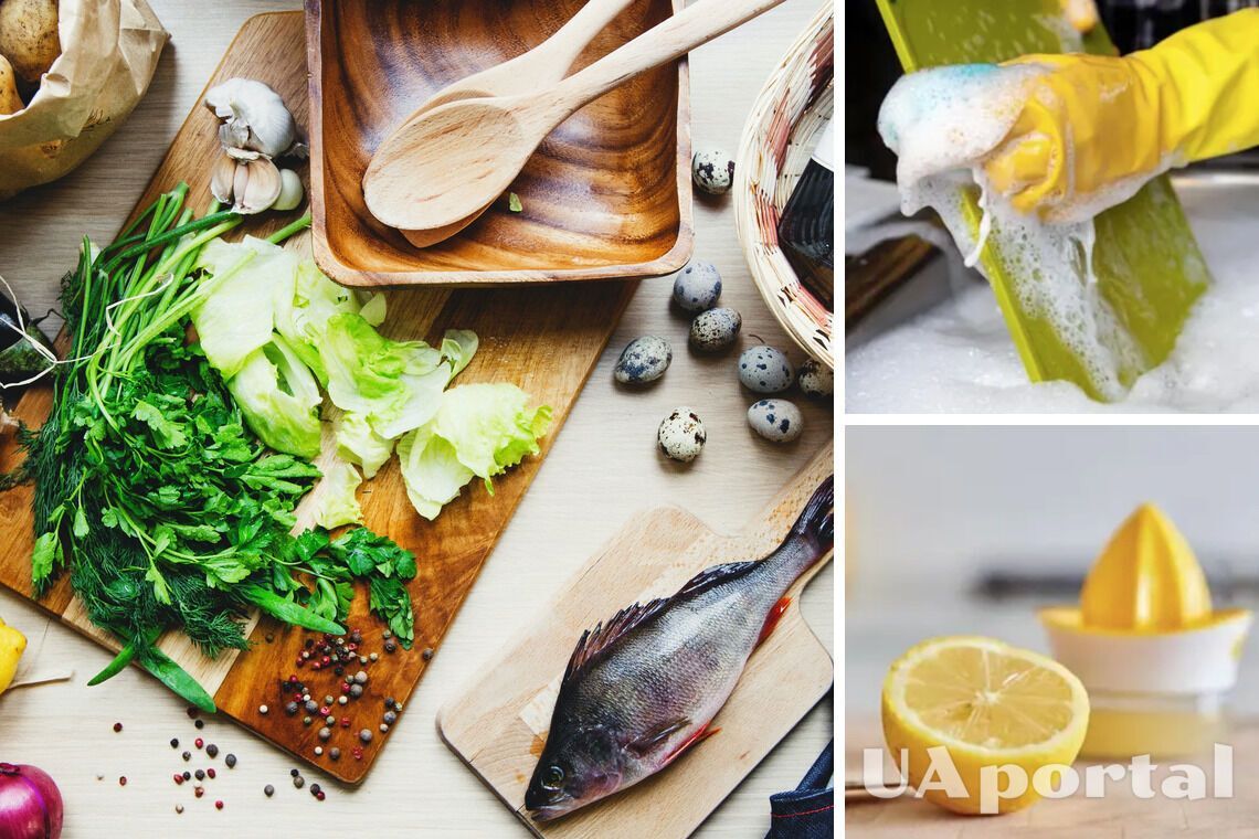 How to clean a kitchen board from bacteria - three ways to clean with cheap ingredients