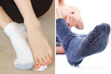 Чому не можна ходити в одному носку