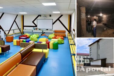 В Гатном Киевской области в лицее отремонтировали хранилище с видеонаблюдением