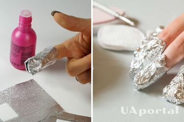 Жидкость для снятия лака и фольга: как самостоятельно снять гель-лак