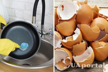 Чистка кухонной утвари яйцом: странный, но действенный лайфхак